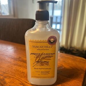 Tuscan hill body wash.